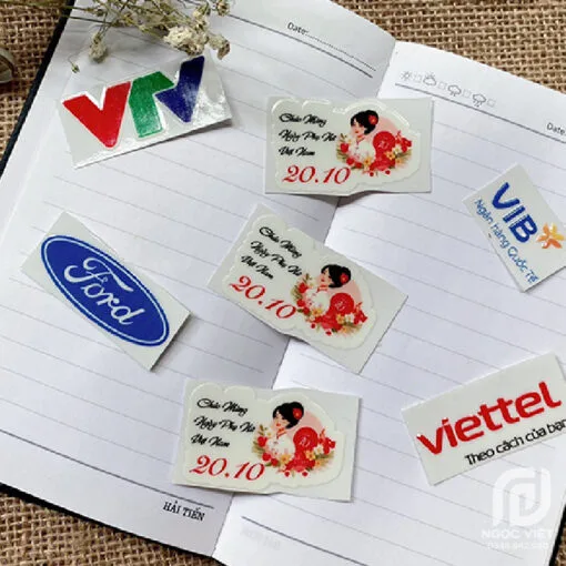 Tem UV DTF - Hình ảnh 2