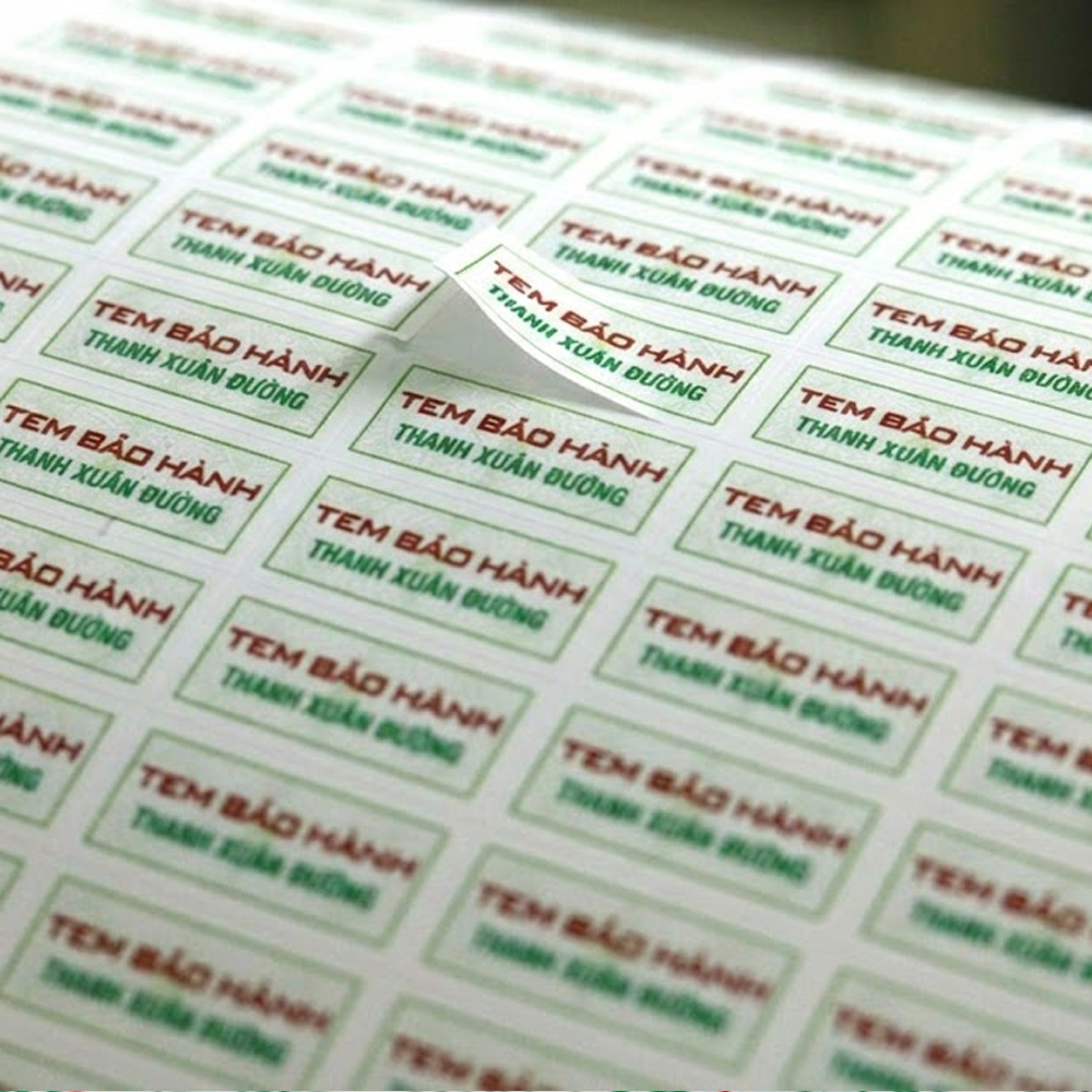 Decal Vỡ - Tem Bảo Hành (Bế Demi) - Ảnh 5